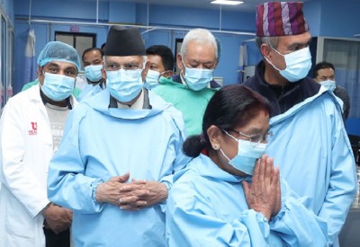  प्रधानमन्त्रीले पौडेल र आचार्यको स्वास्थ्य अवस्थाबारे जानकारी लिए 
